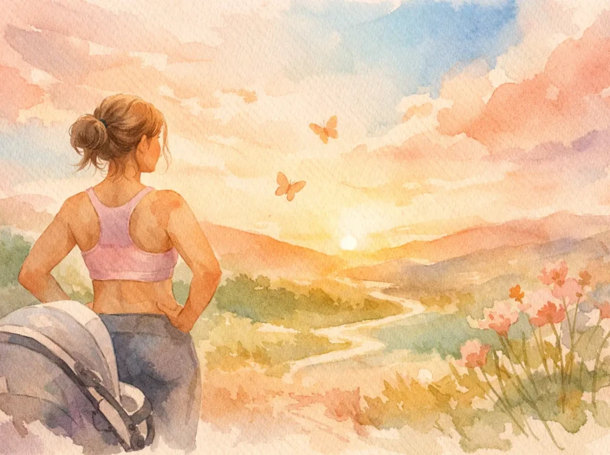 A Postpartum Weight Loss Success Story That Lasts