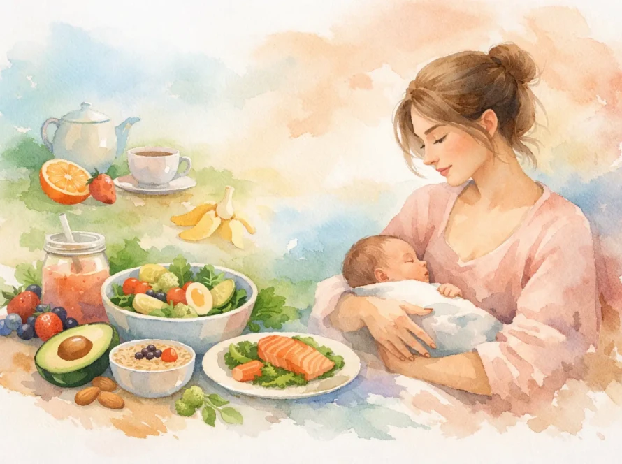 Healthy Eating After Delivery Guide for New Mums