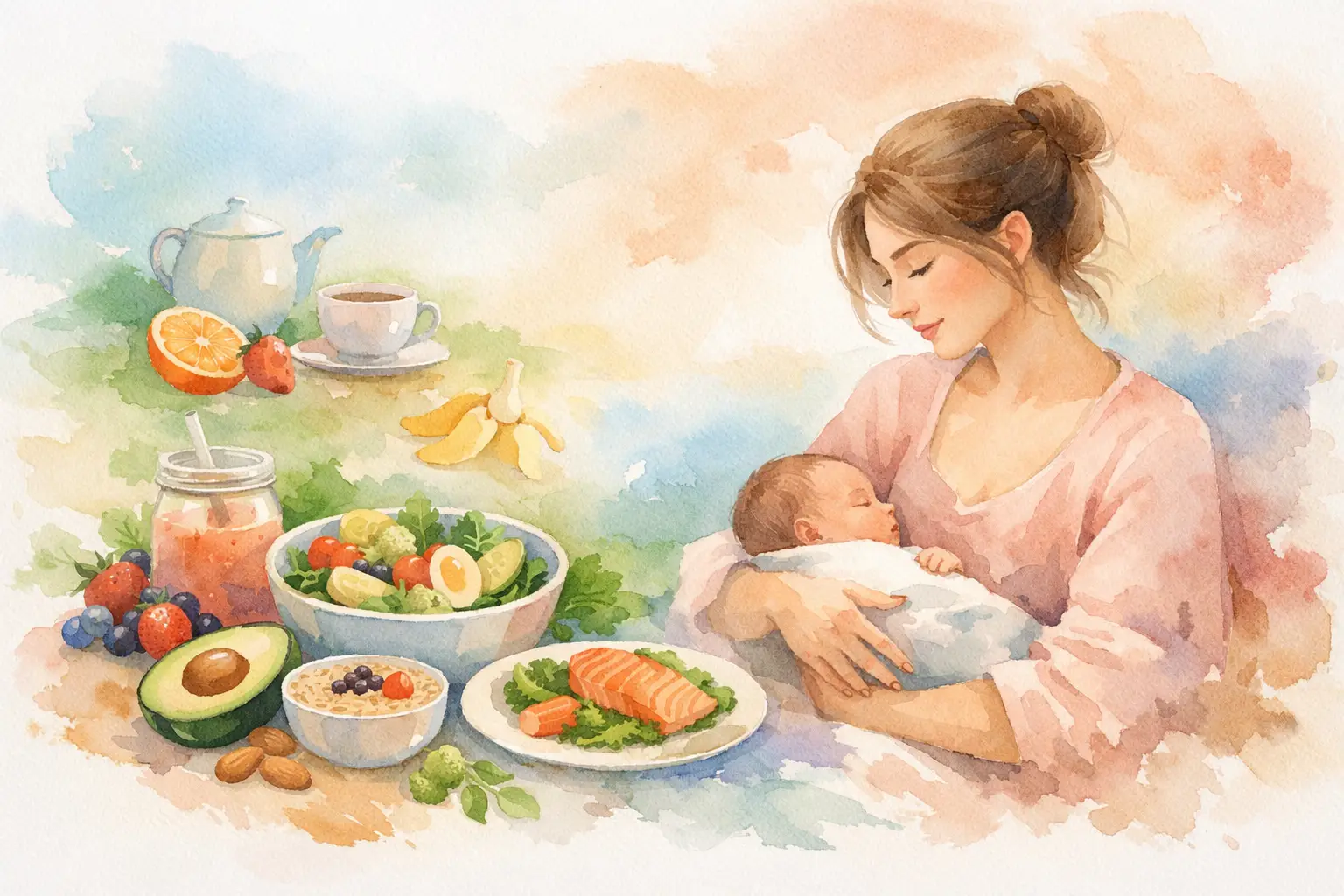 Healthy Eating After Delivery Guide for New Mums