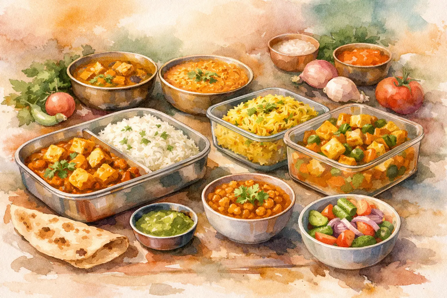 How to Meal Prep Indian Food for Busy Weeks
