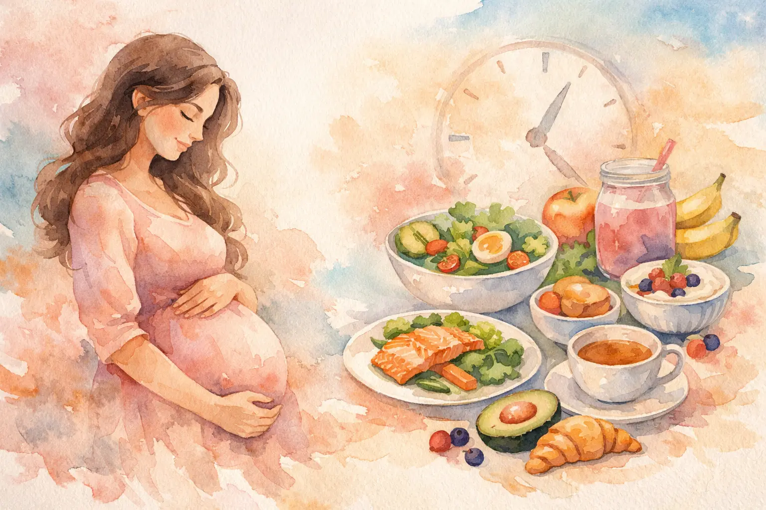 A Guide to Pregnancy Meal Timing That Fits Life
