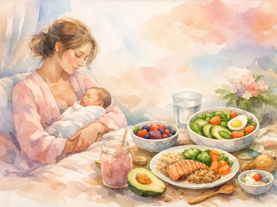 A Postpartum Recovery Meal Plan Example That Works