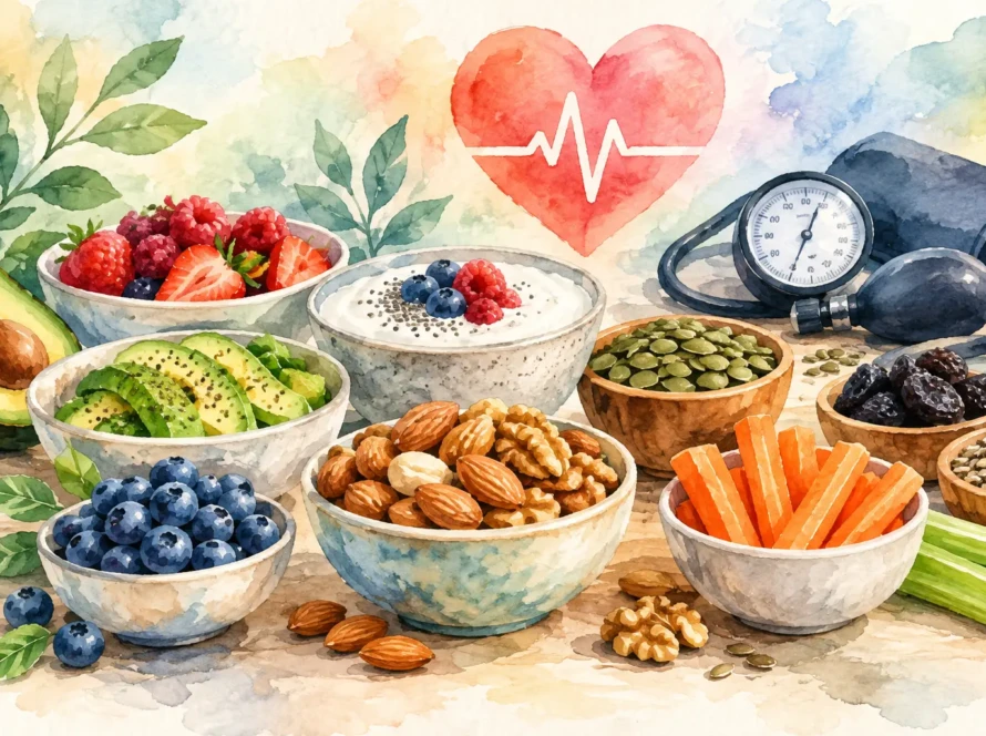 10 Best Snacks for Blood Pressure Support