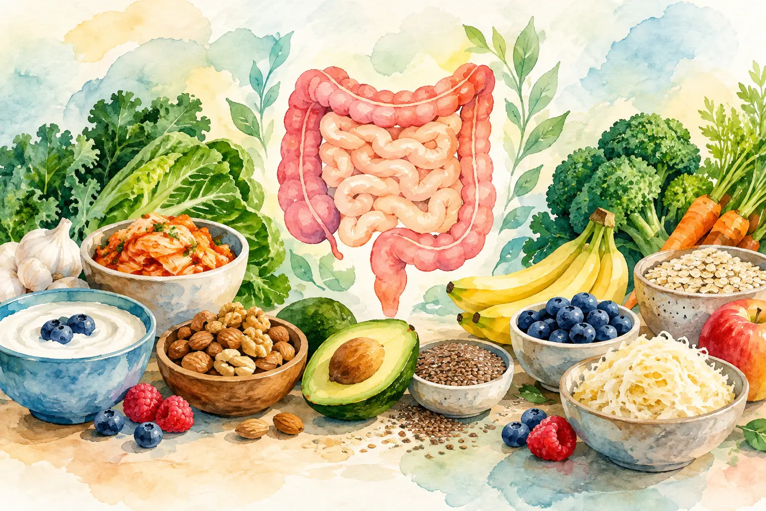 12 Best Foods for Gut Health to Eat Regularly