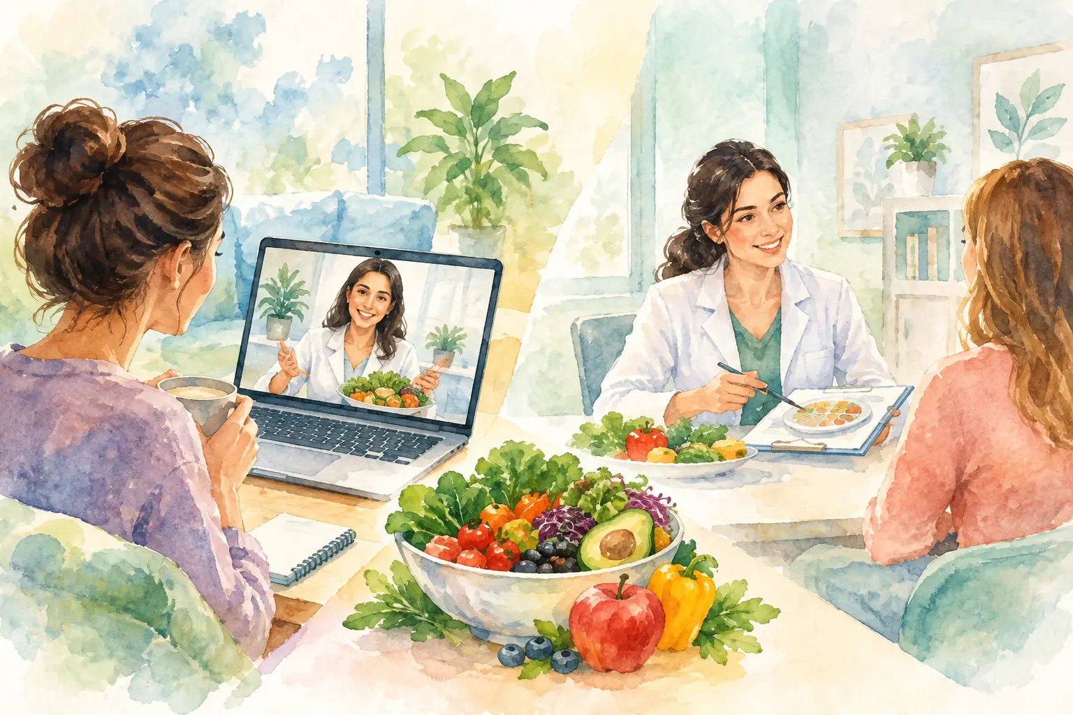 Online Nutrition Consultation vs Clinic Compared