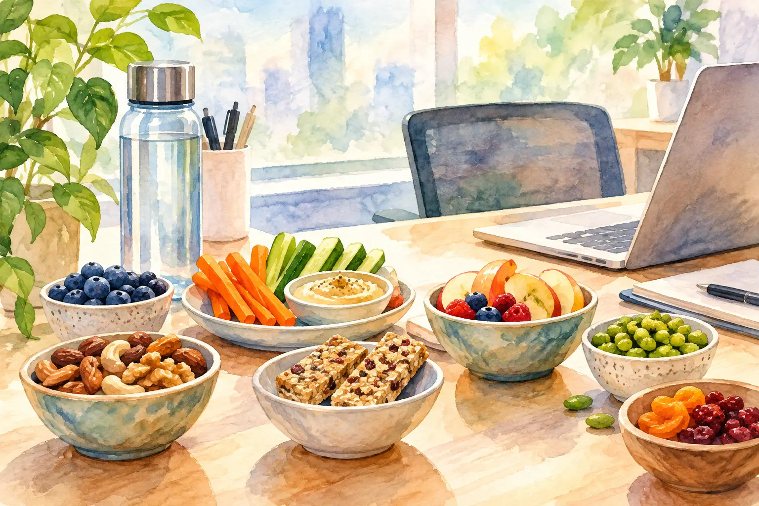 12 Best Snacks for Office Workers Who Sit All Day