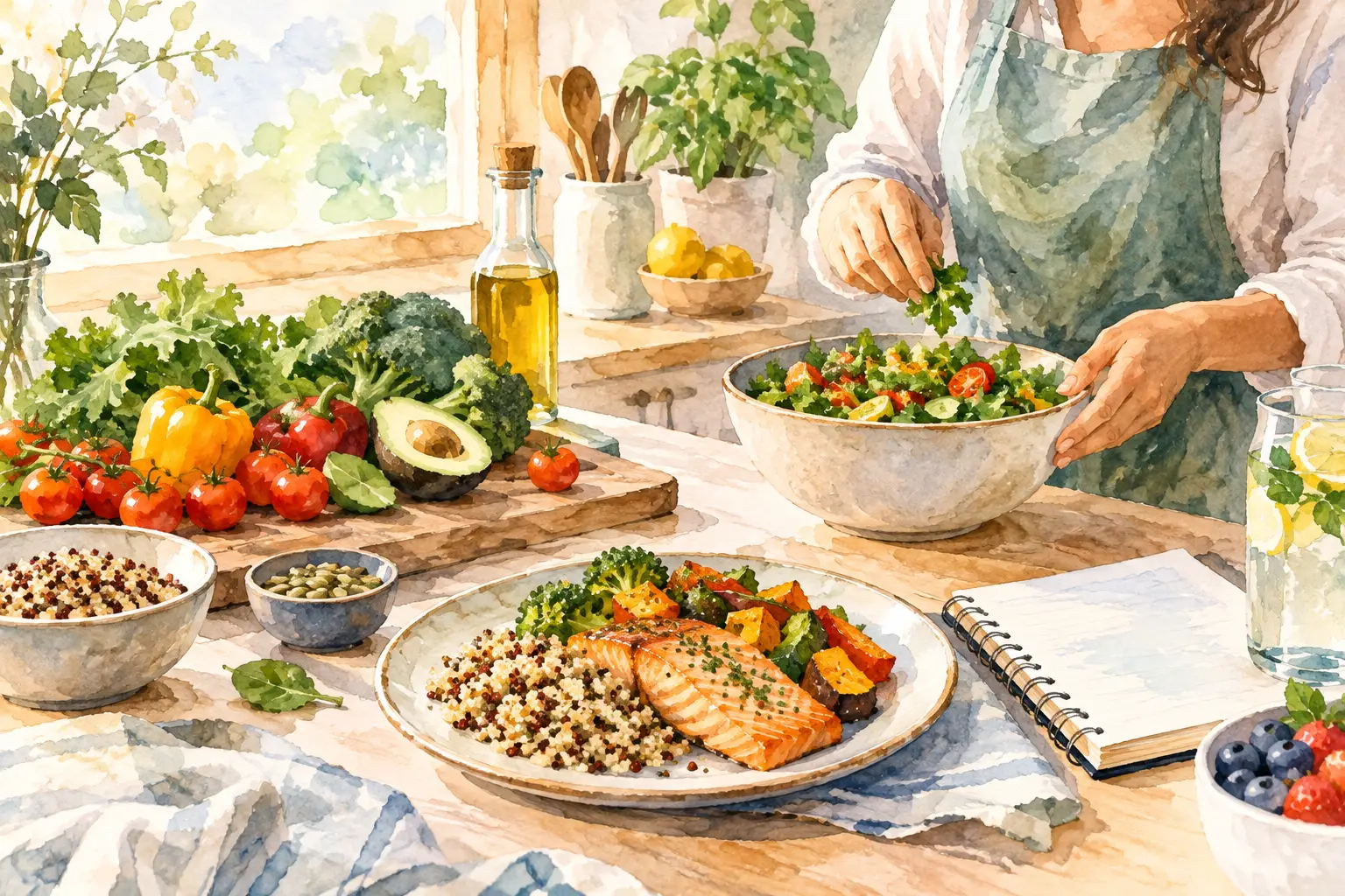 How to Plan Healthy Dinners for Real Life