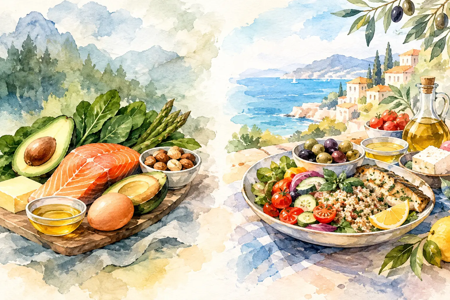 Keto Diet Versus Mediterranean Diet Compared