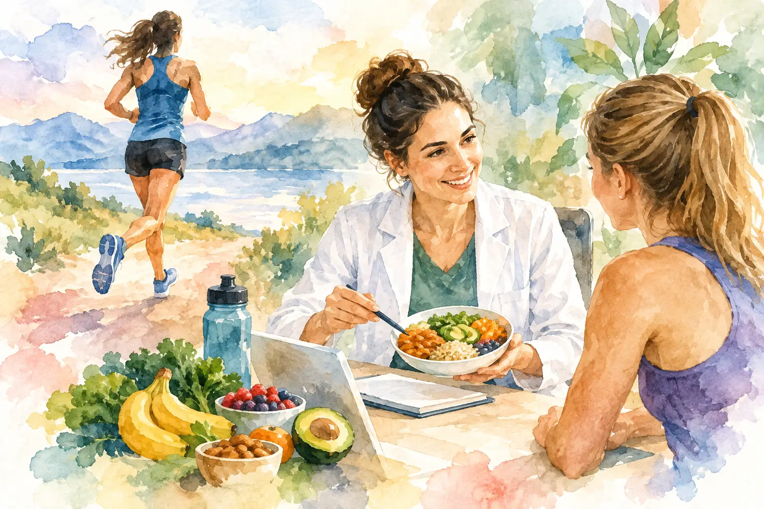 When a Sports Dietitian for Runners Can Help